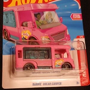 Barbie Pink Dream Camper Toy Vehicle